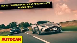 New Aston Martin Vantage vs Ferrari Roma vs Porsche 911 Turbo S | What's the best sports car?