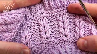 Fir Rib Dip Stitch - Knitting Tutorial