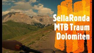 SellaRonda MTB tour Dolomiten inkl. gpx