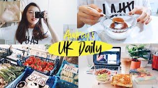 UK Daily｜英式早餐茶凍、榛果拿鐵、烘蛋土司｜Audrey英國留學筆記