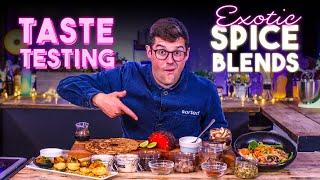 Taste Testing ‘Exotic’ Spice Blends and Recipes for using them Ep.2 | Sorted Food