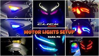 Honda Click 125i Motor Lights Setup + Seger Dual Loud Horn | Hybrid Motorcycle Works | RARA PH