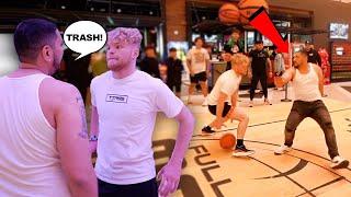 He Called Me TRASH Then I DROPPED HIM! Trash Talker EXPOSED! 1v1 Basketball!