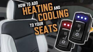 Installing Heating and Cooling Seat Ventilation Units - LeatherSeats.com Tech Tips