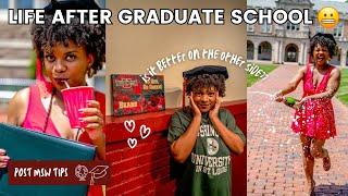 6 tips for new social work graduates   | especially for MSW students post-graduation tips