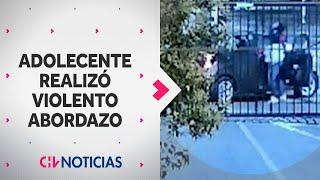 Adolescente de 14 años protagonizó violento abordazo a mujer en La Granja: Quedó en libertad