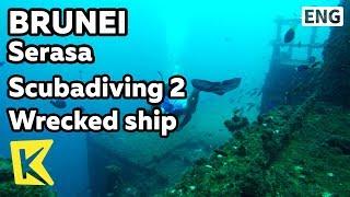 【K】Brunei Travel-Serasa[브루나이 여행-세라사]스쿠버 다이빙 2 난파선/Scubadiving/Wrecked ship/Poni Divers/Ray