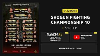 Shogun FC 10: Free Undercard