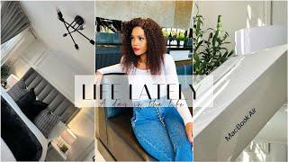 VLOG: day in the life | clean with me | new bedding | MacBook Air unboxing | South African YouTuber