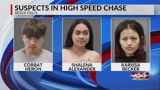 3 suspects in custody after shooting and high speed chase