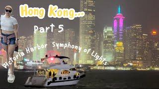 Hongkong Victoria Harbor | Symphony of Lights | Khryss Vlogs ️