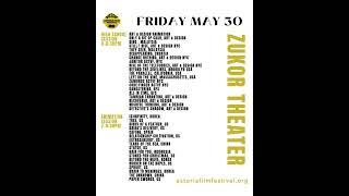 Astoria Film Festival 2025 Schedule