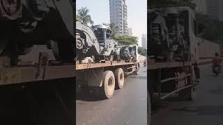 Locomotive boggie on Road