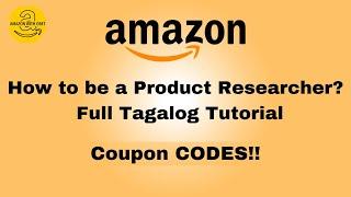 Amazon Product Research : Tagalog Tutorial Part #12 / How to Use Coupon Codes