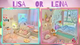 LISA OR LENA - Cute Aesthetic Bedroom Ideas!