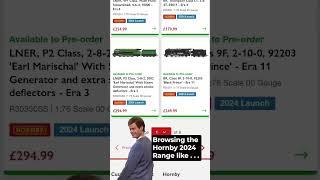 Searching the Hornby 2024 Range like . . .