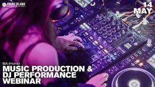 Point Blank London - BA (Hons) Music Production & DJ Performance Webinar