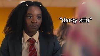 tara and darcy being obvious girlfriends for almost a minute straight