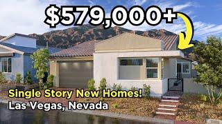 Brand New Las Vegas Single Story Homes For Sale