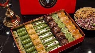 world famous baklava and other desserts| the oldest sweets shop Hafiz Mustafa in Turkey|family trip