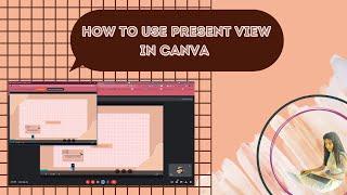 How to use presenter view in Canva | Paano makikita ang Audience