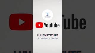 Introducing Luu Institute: The Foundation of Knowledge #watch #startup