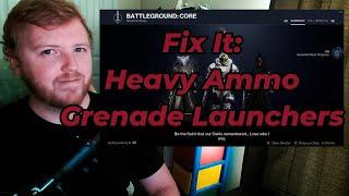 Heavy Ammo Grenade Launchers | Fix It Miniseries | Destiny 2