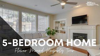 Property Tour: 5-Bedroom Flower Mound, TX Home Under $550k [SOLD March 2021]