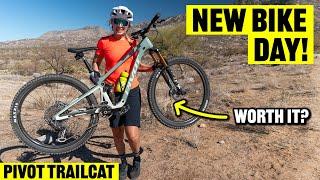 New Bike Day! (Pivot Cycles Trailcat SL and LT)