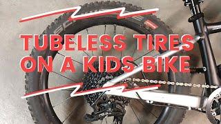 How To Set Up Tubeless Tires On A Kids Bike