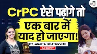 How to Study CrPC | How to Memorize CrPC | Criminal Procedure Code Overview | StudyIQ Judiciary