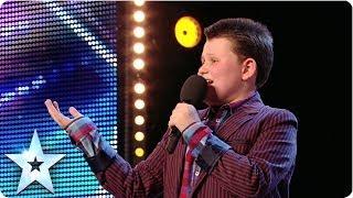 12 year-old Ellis Chick sings You Make Me Feel So Young | Britain's Got Talent 2014