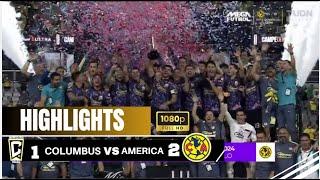 CHAMPIONS AMERICA WIN CHAMPIONS CUP HIGHLIGHTS - RESUMEN simulation