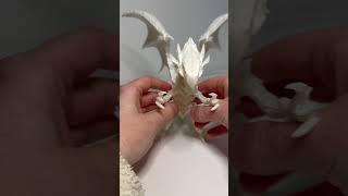 Blue Eyes White Dragon available FDM printed model #dragon #youtubeshorts #diy