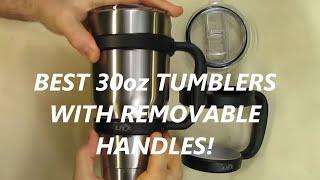 BEST Stainless Steel Tumblers 30 oz with Removable Handles REVIEW