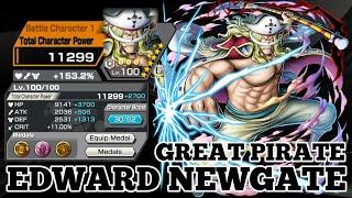 EDWARD NEWGATE GREAT PIRATE GAMEPLAY | ONE PIECE BOUNTY RUSH | OPBR