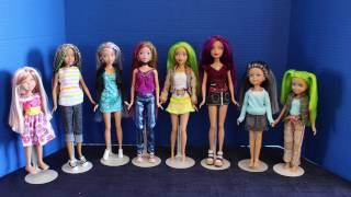 Rerooting Mattel My Scene Dolls