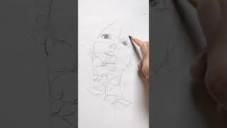 Where Thoughts Wander  (Part 1) #shorts #art #drawing #artandcraft #trending