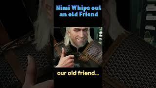 Nimi whips out Geralt Button