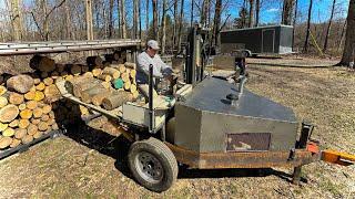 Building a Vertical Log Splitter Part 4