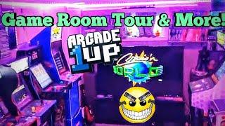 Arcade 1up Game Room Tour