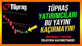 TÜPRAŞ YATIRIMCILARI DİKKAT!! BUNU YAPAN KAYBETMEZ - Tuprs Hisse Analiz - Yorum - Borsa - Hisse