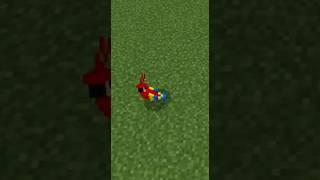 Parrots in Minecraft #shorts #youtubeshorts #Minecraft