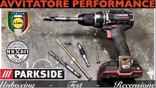 PERFETTO! Nuovo Avvitatore Parkside performance 60 Nm. PABSP 20-Li C2. Lidl . Brushless. Recensione.