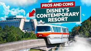 Disney Worlds ICONIC Contemporary Resort - Pros and Cons List