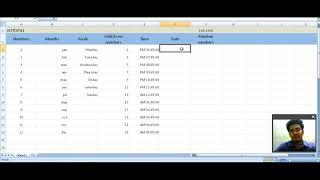 Excel AUTO FILL beginners video 9 TAMIL