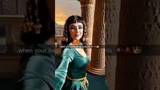 If Cleopatra had a Snapchat #ai #history #snap