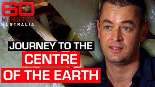 Inside the secret underground cave filled with giant crystals | 60 Minutes Australia