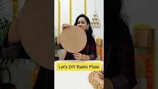 Festival DIY -14 Make Your Own Rakhi Plate using waste Cake Plate/ Cardboard #sunitascreativeworld