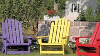 Recycled outdoor furniture